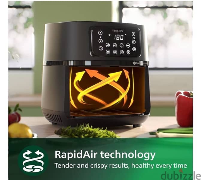 Philips Airfryer 5000 Series XXL, 7.2L (1.4Kg) - 6 portions 5