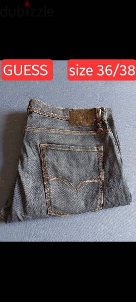 guess regular fit jeans size 36 from usa