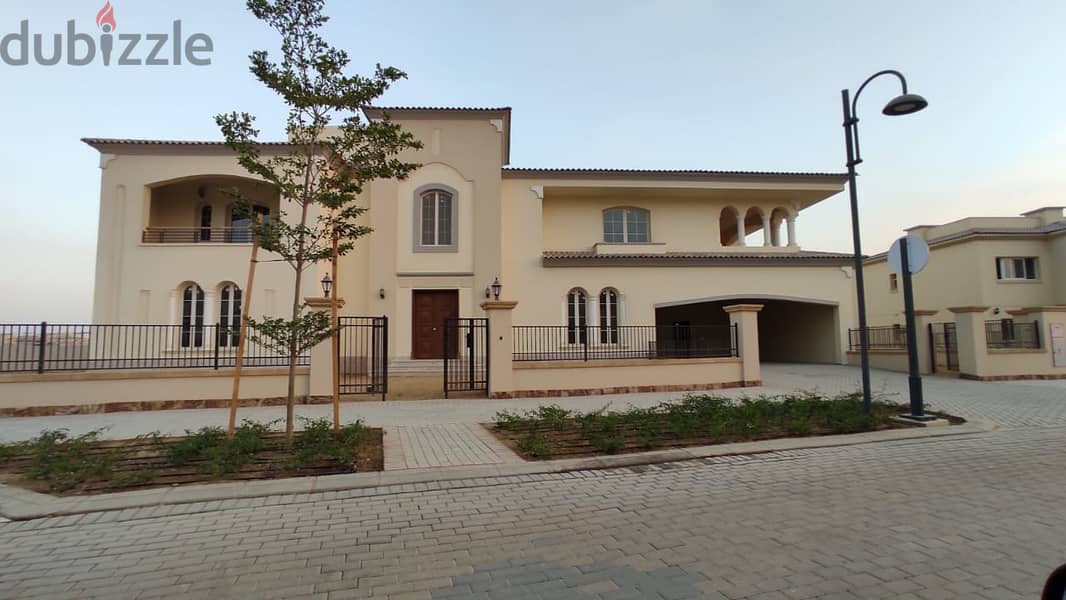 Standalone Villa Fully Finished with ac's including basement For sale CASH at Uptown Cairo 3