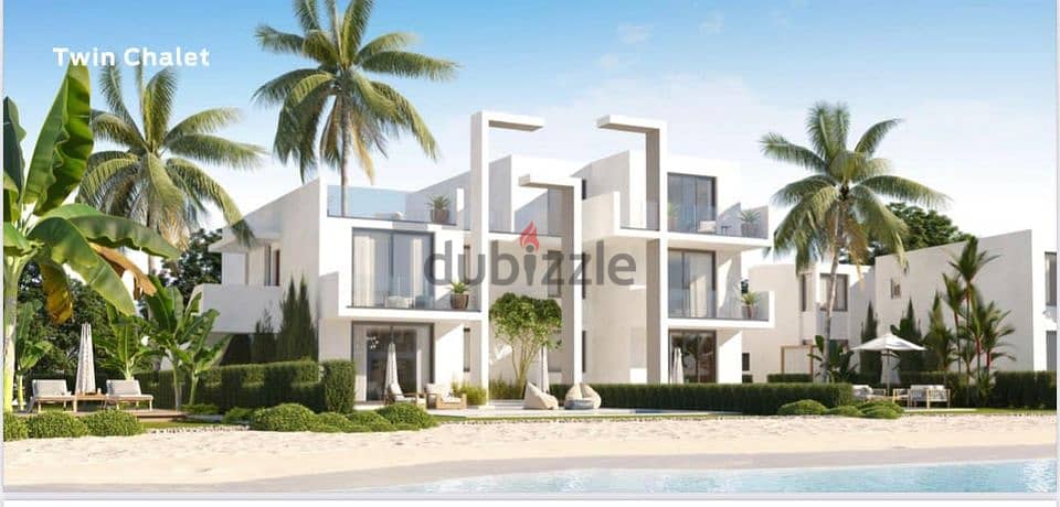 Own a fully finished chalet with a 5% down payment a large garden area of ​​175 m. & equal installments over 10 years in D-Bay North Coast-Tatweer Mis 4