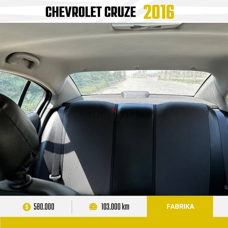 Chevrolet Cruze 2016 Topline - شيفروليه كروز 2016 اعلي فئه 9