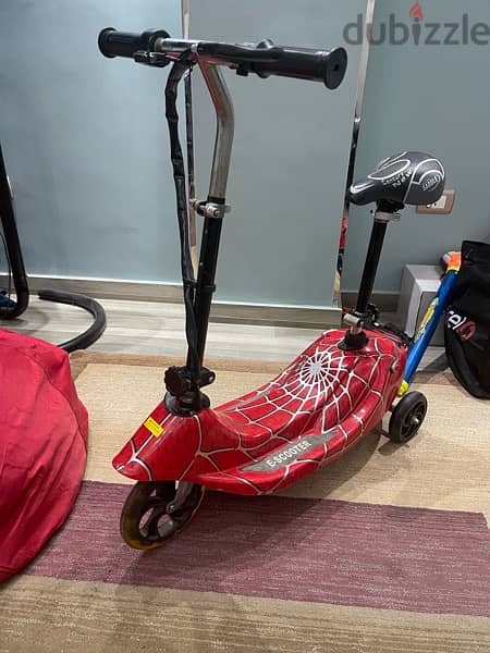 Spider-Man electric scooter 1