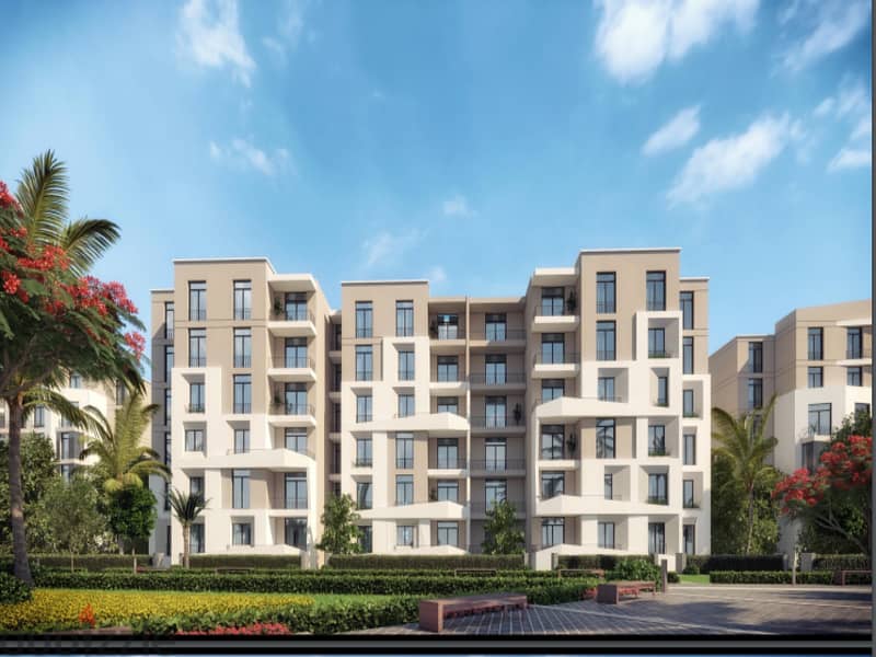 With only 5% DP , an apartment for sale in Taj City Compound Get a 39% cash discount and a cash installment over 1 year The best location in New Cairo 7
