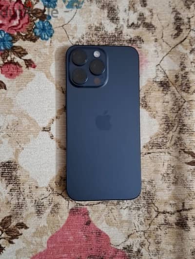 iPhone 15 Pro Max 256GB-Space Blue Titanium with facetime-Original