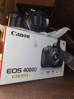 Canon EOS 4000D (NEW NOT USED) with EF 18-55 Lens 0