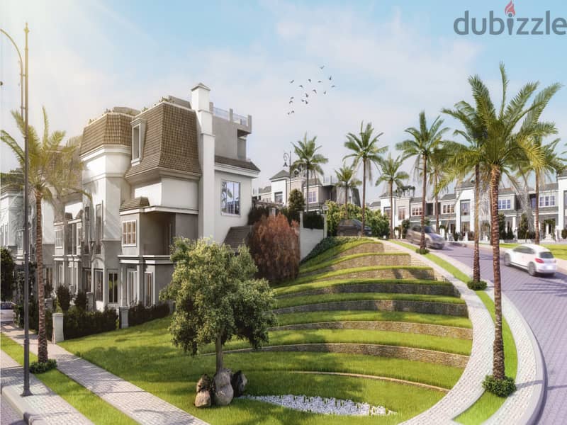Your apartment in a 208 sqm garden and get for the first time a 41% cash discount and a one-year cash price installment in | sarai 22