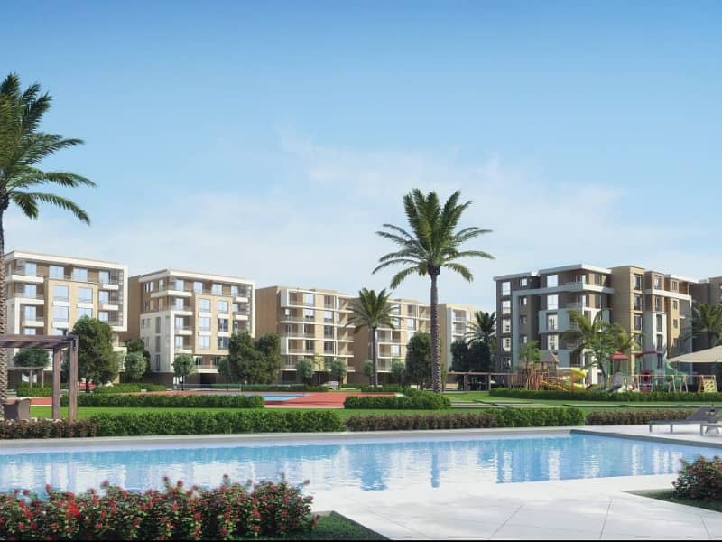 With only 5%DP, an apartment for sale in Taj City Compound in the heart of Fifth Settlement Get a 39%cash dis and a cash price installment over 1Year 2