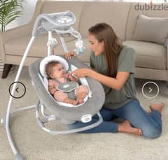 2-in-1 Baby Swing & Rocker مرجيحة أطفال كهرباء