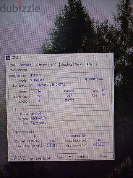 بروسيسور intel i5 4570 + بورده Intel Q87 + كارت شاشه GTX 750ti 2GB+رام 3
