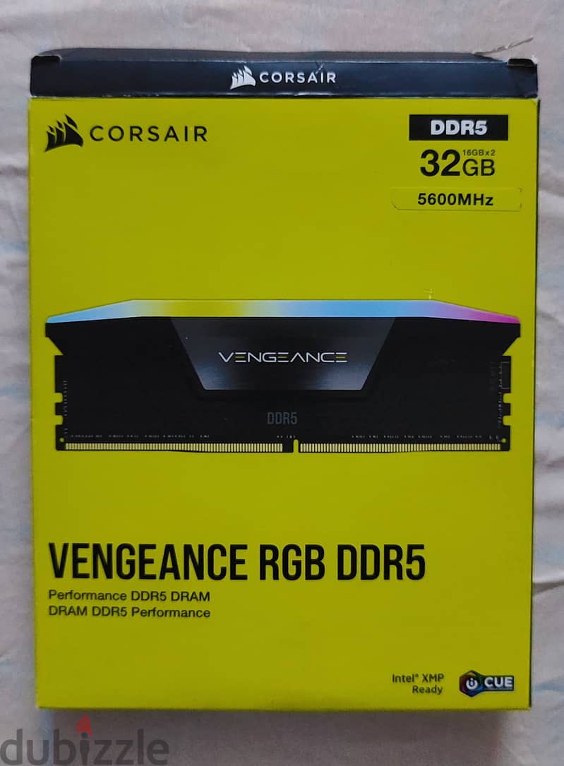 Crosair Vengeance RGB ddr5 ram 32g (2*16) 5600mhz 2