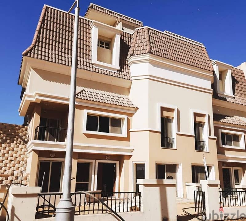 Standalone villa at a snapshot price with a 42% discount for sale in Sarai Compound directly in front of Madinaty 6