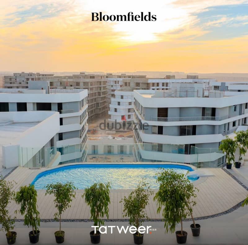 Apartment in Bloomfields el Mostakbal City Open View to Greenery & Landscape  Clubhouse on Building's Roof  Swimming Pool 8