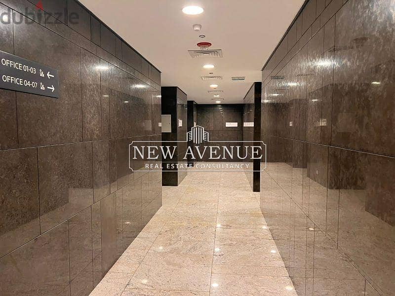 Admin office 156m at Sodic EDNC 90 st. for rent 7
