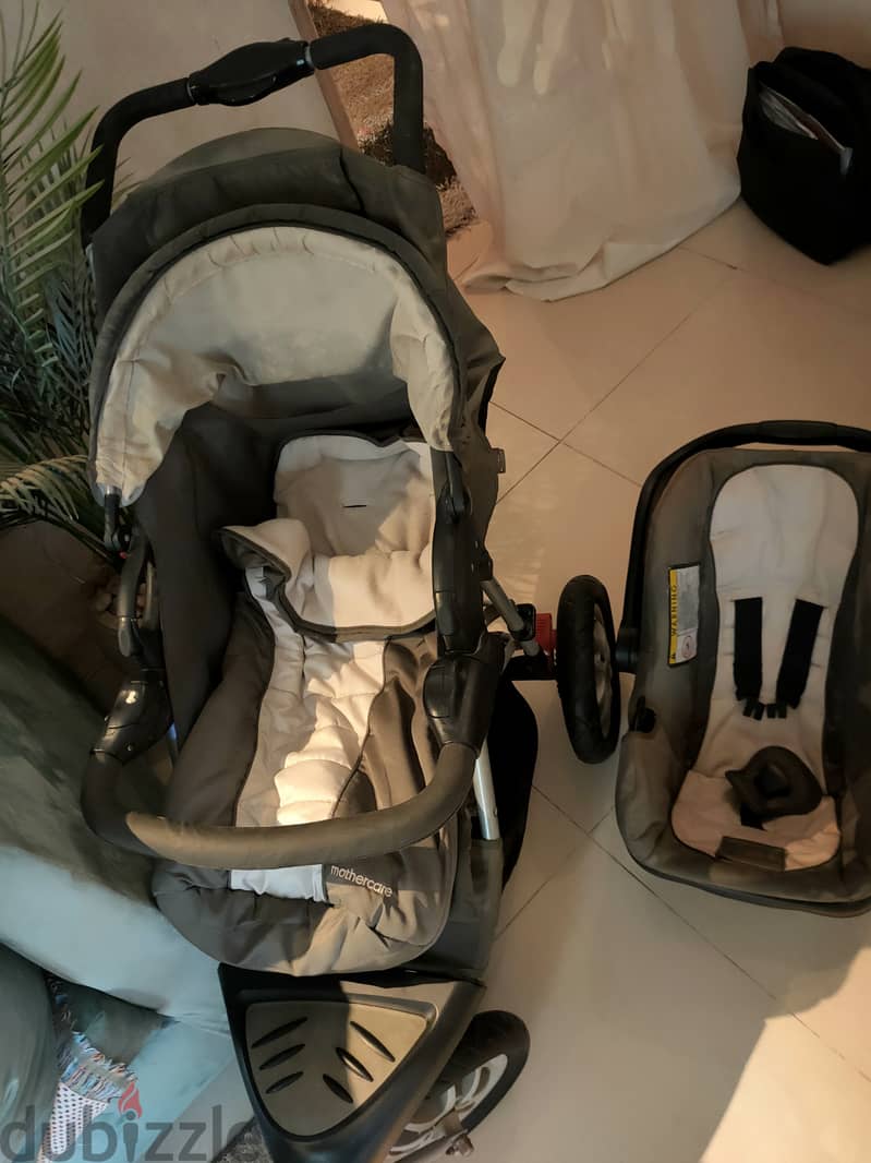 Stroller and carseat mothercare 5