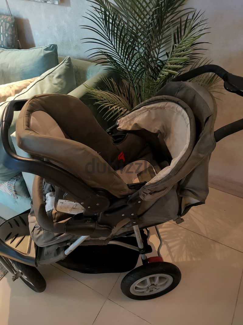 Stroller and carseat mothercare 6