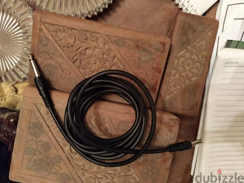 NUX mg100 guitar multi effect with cable 3