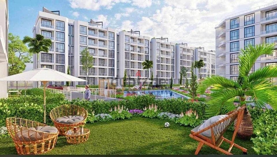 Own an apartment with 0% down payment for the first time in the heart of the compound and equal installments over 7 years next to Park View | Times | 5