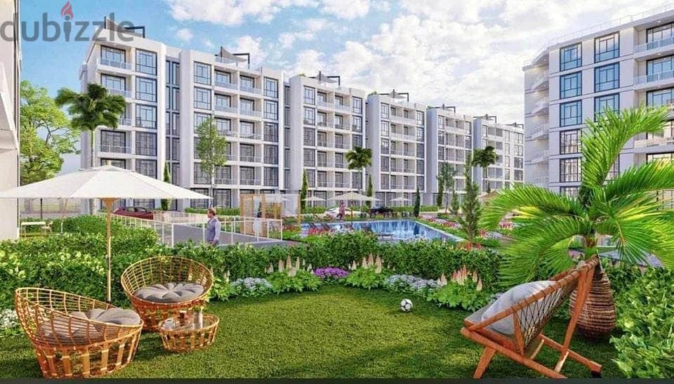 For the first time in the Fifth Settlement, own an apartment with 0% down payment & equal installments over 7 years next to Park View | Times | Avelin 5