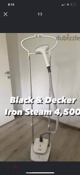 Black & Decker steam iron 1