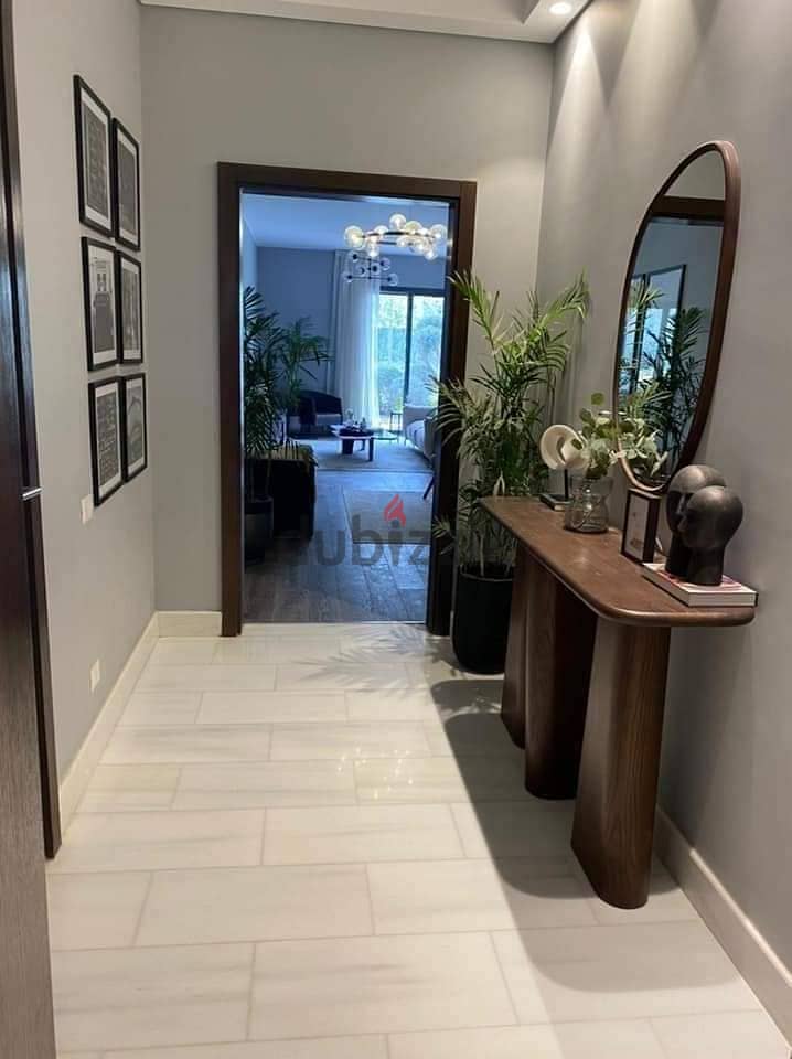 Duplex with garden for sale, immediate receipt and finished, in Al-Shorouk, directly in front of the International Medical Center | Al Burouj Compound 1