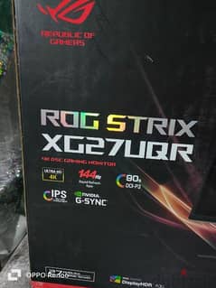 ASUS ROG Strix 27” 4K HDR 144Hz DSC Gaming 0