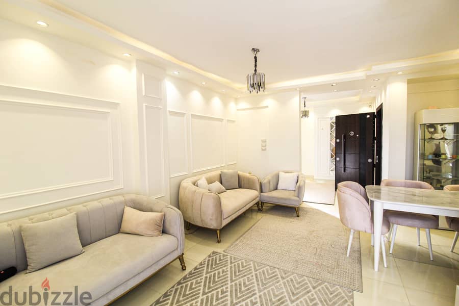 Apartment for sale, 115 meters, Saba Pasha, steps from Abu Qir (between Abu Qir and the tram) ¬- 2,600,000 cash 2