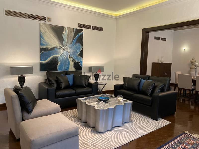 أرقى فيلات بالم هيلز للإيجار مفروشة بالكامل على أعلى مستوى Villa for rent in Palm Hills New Cairo fully furnished to the highest levels 7