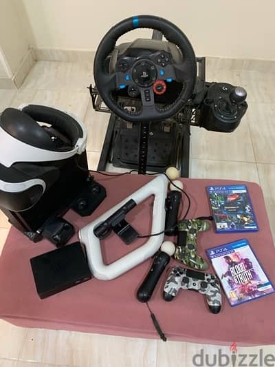 PlayStation و VR و Racing Wheel وGun Shoot: تم تنزيل السعر