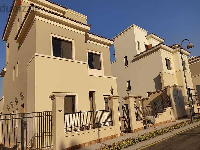 Villa fully finished with kitchen and ACs for sale in Uptown Cairo 4
