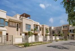 For sale, an independent villa in Taj City Compound, directly in front of the airport, direct on Suez Road, New Cairo. 0
