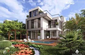 Stand Alone Villa for sale 287 SQM semi-finished in Saada Compound - New Cairo / ستاند الون فيلا للبيع بالتقسيط نصف تشطيب - كمبوند سعادة