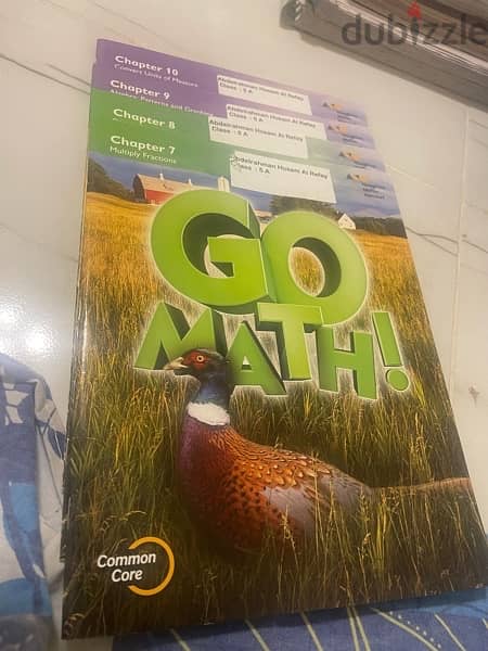 Science and Math books G5 and G6 1