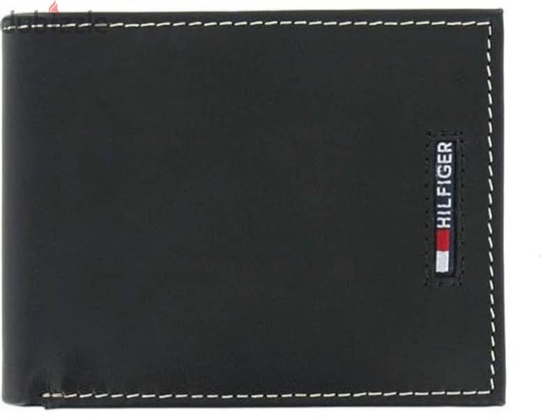 Brand new Tommy Hilfiger black bifold wallet for men 1