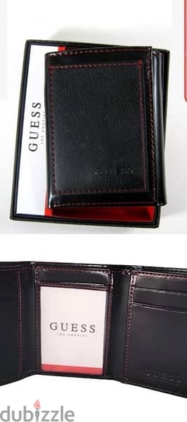 Guess original trifold wallet for men 0