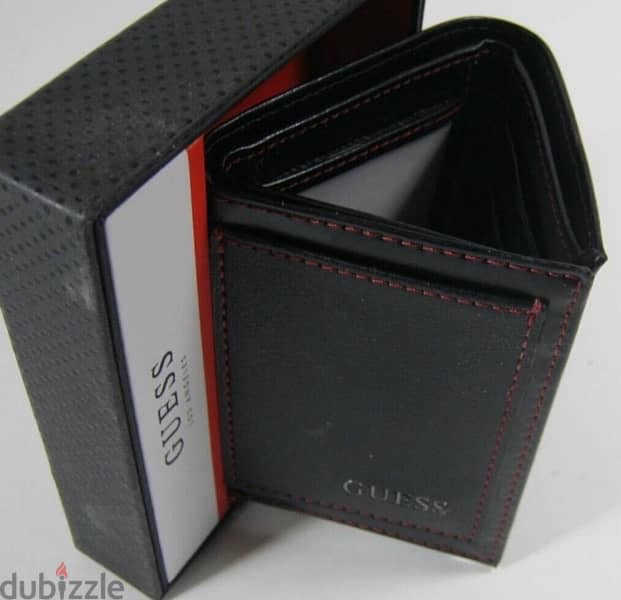 Guess original trifold wallet for men 3