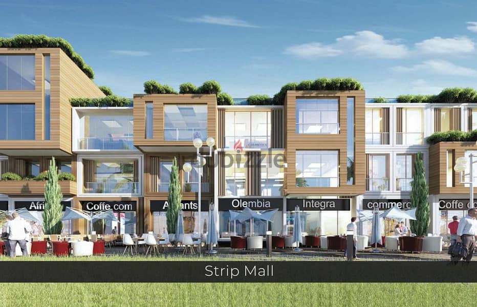 مطعم للبيع في دي جويا 3 ستريب مول العاصمة الاداريه بمقدم تعاقد 500 الف فقط Dejoya Strip Mall New Capital 8