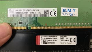 DDR4 RAM 8GB 3200MHz & 8GB 2400MHz 0