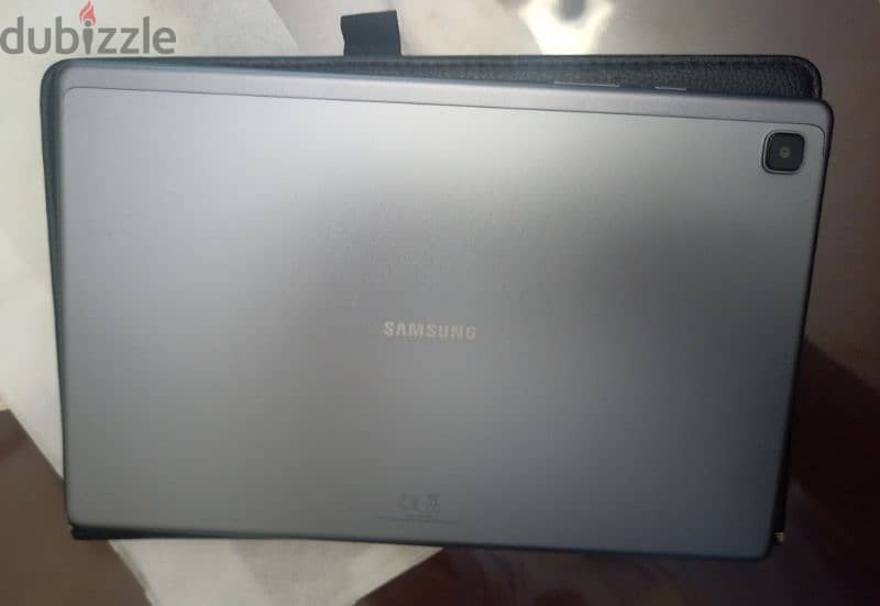 تابلت Samsung Tab A7 بعلبته + الشاحن و ورقه الضمان و الجراب 1