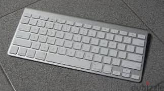 Apple keyboard and Apple mouse