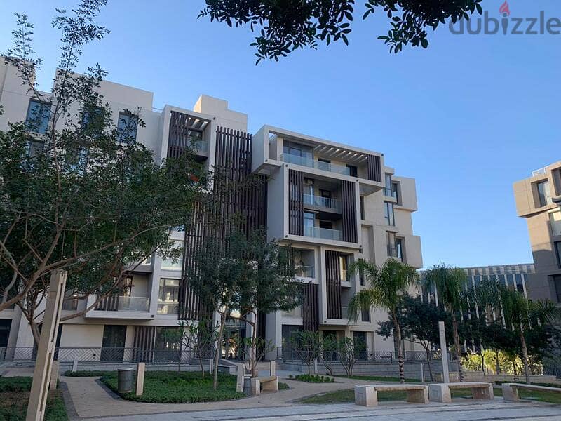 Apartment Club house view for sale Ready to move at Eastown Residence - NEW CAIRO 3