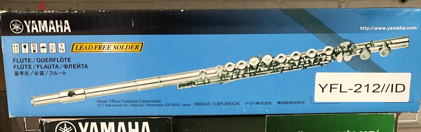 للبيع فلوت ياماها جديد لم يستعمل النوع YFL212 0