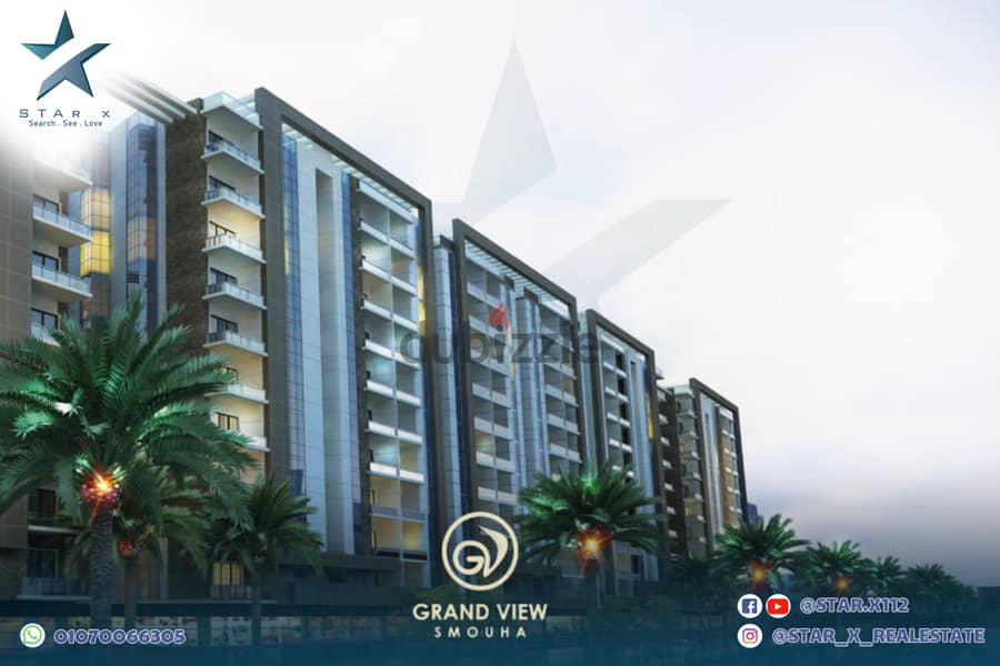 Resale unit for sale in Grand View Compound - Smouha 3