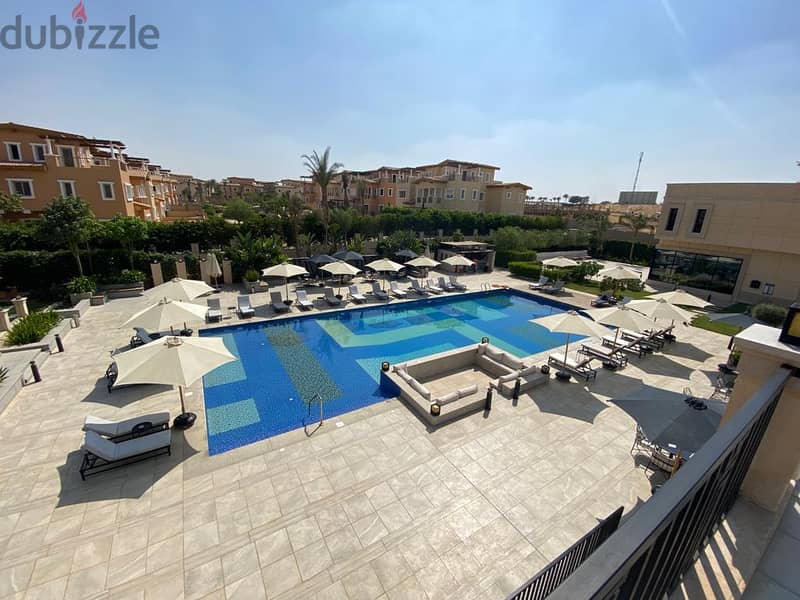 4 years instalments  Very prime location Standalone(D4)  in hyde park new cairo  (Direct on the park) 7
