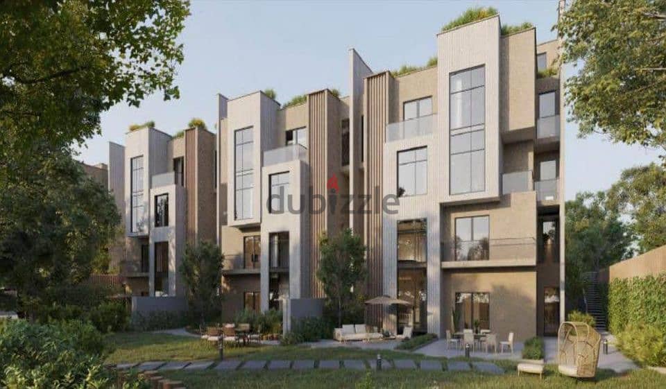 Duplex with garden for sale in Ivoire Sheikh Zayed with 5% down payment and installments 5