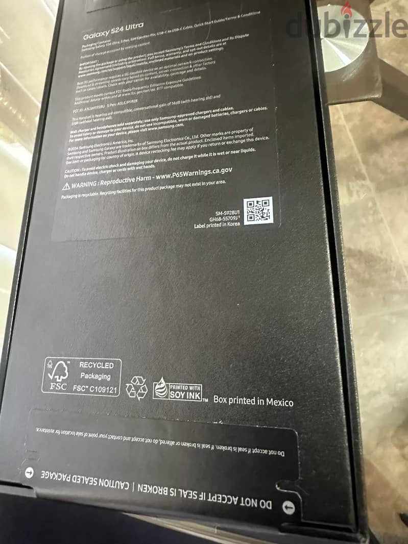 Samsung Galaxy S24 Ultra - 512GB - COLOR BLACK (Unlocked) (Dual SIM) 5