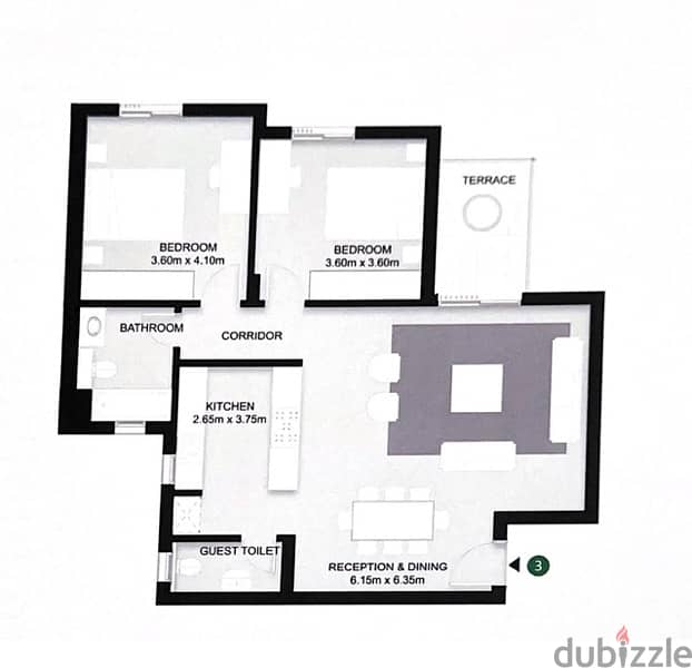 Apartment for sale in Vye Sodic - شقة للبيع في vye sodic 2