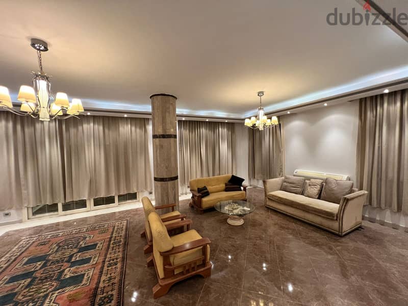 Villa for sale in Dahyet Al Nakheel Compound, 720 sqm, super luxurious finishing, prime location 15