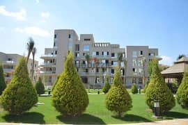 3-bedroom apartment for sale in front of Al-Rehab Gate in Creek Town Compound in an excellent location and landscape view with a 10% down payment 0