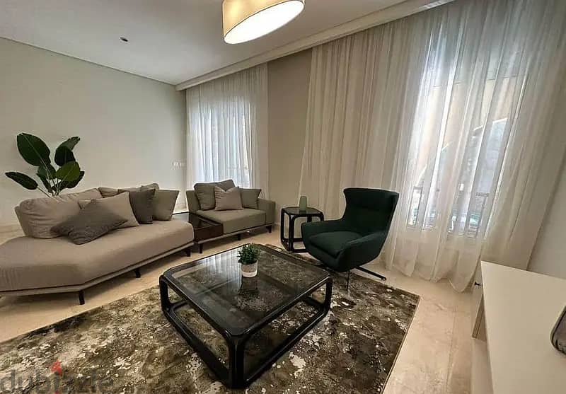 Apartment for sale in View Lagoon, 110 m, with a down payment of only 900 thousand pounds, in Bluefields Compound, New Cairo, Mostaqbal City, 10% disc 17