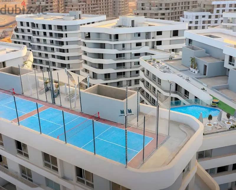 Apartment for sale in View Lagoon, 110 m, with a down payment of only 900 thousand pounds, in Bluefields Compound, New Cairo, Mostaqbal City, 10% disc 18